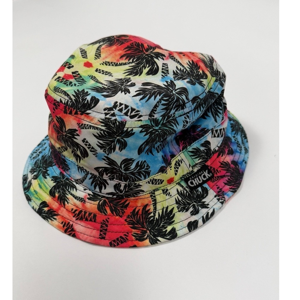 Original Chuck Tie Dye Palm Tree Bucket Hat OSFM